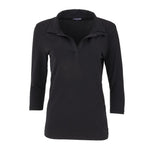 T-Shirt col V femme Uniform Works noir XL — B038-XL