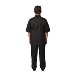 Veste de cuisine mixte Cool Vent Chef Works Montreal noire M — B054-M