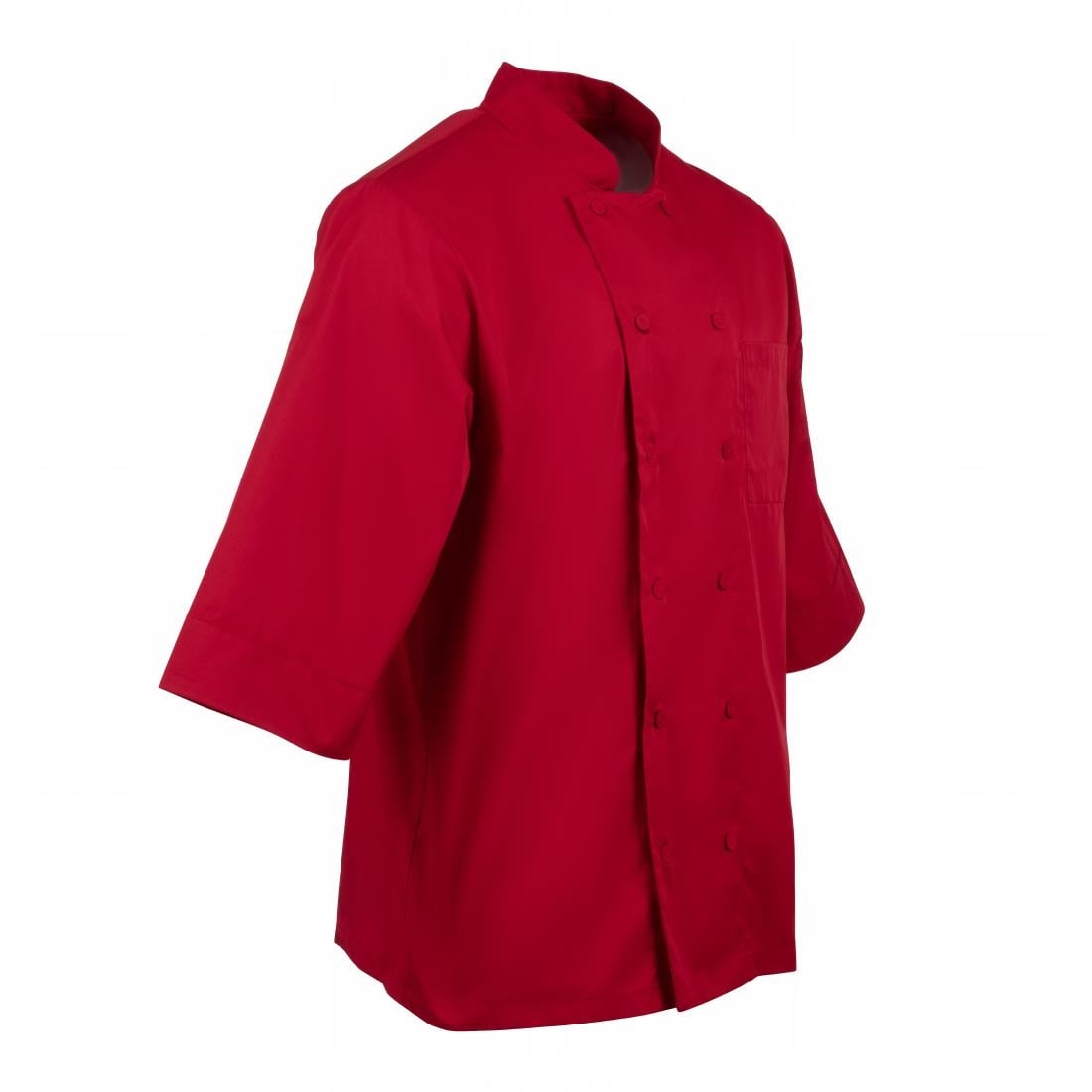 Veste de cuisine mixte Chef Works rouge S — B106-S