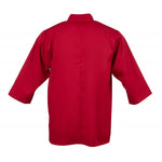Veste de cuisine mixte Chef Works rouge L — B106-L