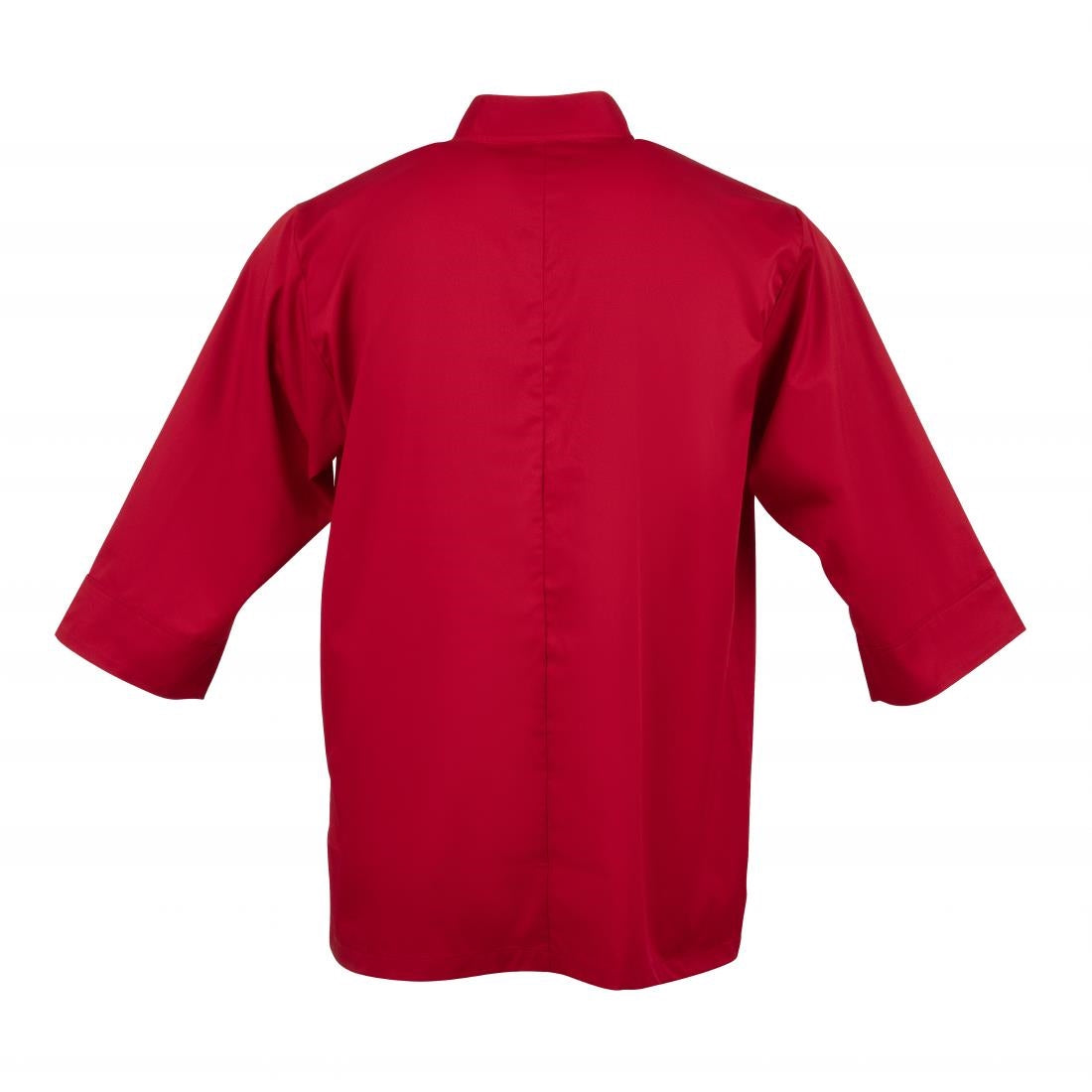 Veste de cuisine mixte Chef Works rouge L — B106-L