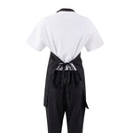 Tablier serveur col en V Whites noir — B128