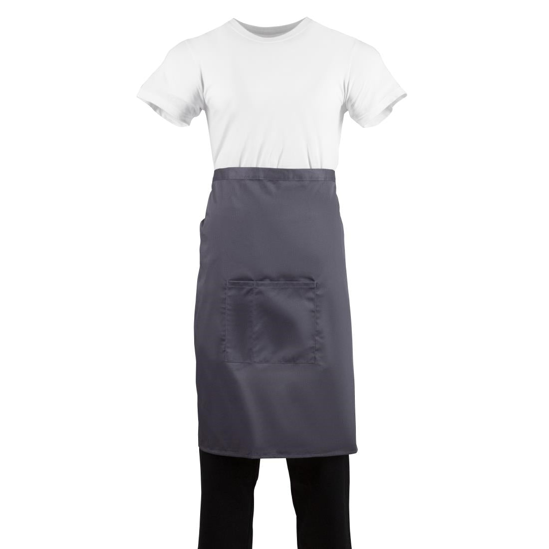 Tablier serveur Whites gris anthracite — B158