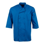 Veste de cuisine mixte Chef Works bleue L — B178-L