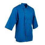 Veste de cuisine mixte Chef Works bleue M — B178-M