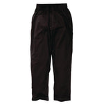 Pantalon de cuisine mixte Baggy Chef Works noir L — B187-L