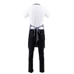 Tablier bavette Chef Works gris — B192