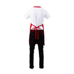 Tablier bavette Chef Works rouge — B196