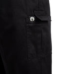 Pantalon de cuisine mixte Chef Works Slim Fit Cargo noir XL — B222-XL