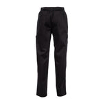 Pantalon de cuisine mixte Chef Works Slim Fit Cargo noir XXL — B222-XXL