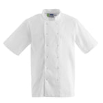 Veste de cuisine mixte Whites Boston manches courtes blanche XS — B250-XS