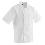Veste de cuisine Whites Boston manches courtes blanche XL — B250-XL