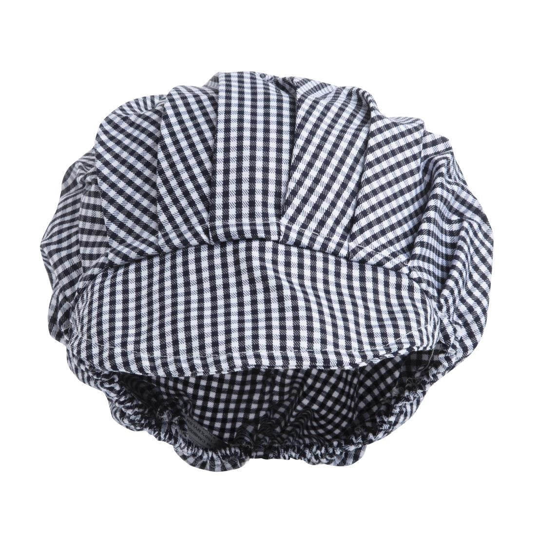 Charlotte à visière Whites carreaux bleus et blancs — B257
