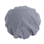 Charlotte à visière Whites carreaux bleus et blancs — B257