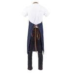 Tablier bavette Chef Works Urban Memphis bleu — B341