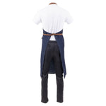 Tablier bavette Chef Works Urban Memphis bleu — B341