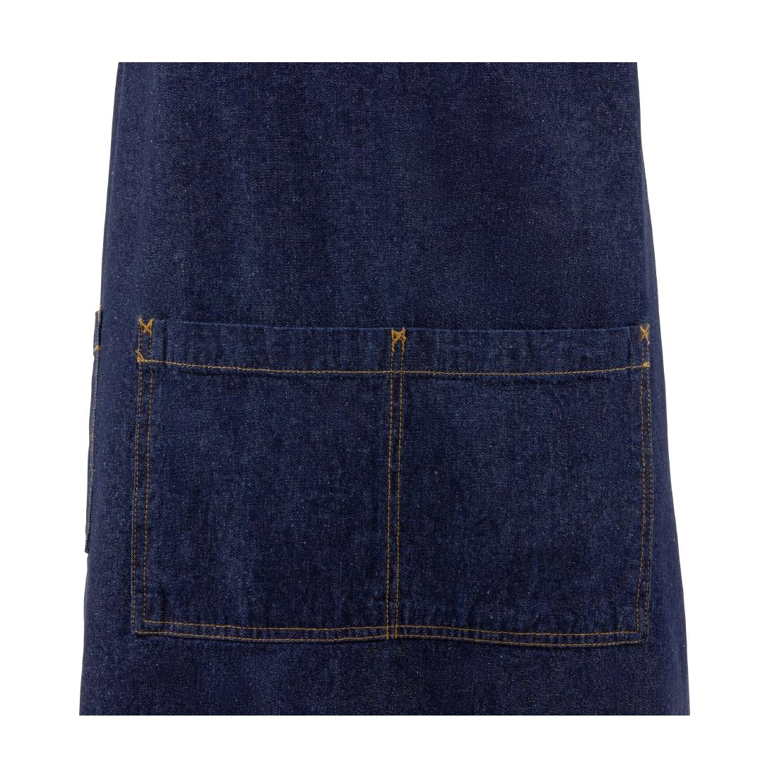 Tablier bavette Chef Works Urban Memphis bleu — B341