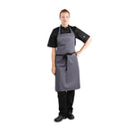 Tablier bavette Whites anthracite — B426