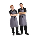 Tablier bavette Whites anthracite — B426