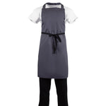 Tablier bavette Whites anthracite — B426