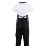 Tablier bavette Whites anthracite — B426