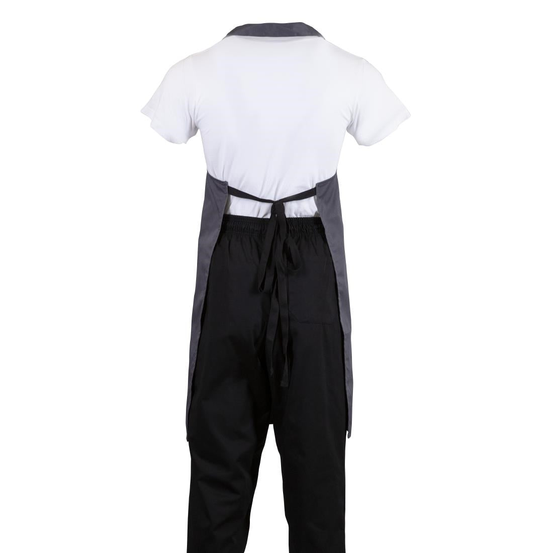 Tablier bavette Whites anthracite — B426