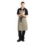 Tablier bavette Whites  olive — B427