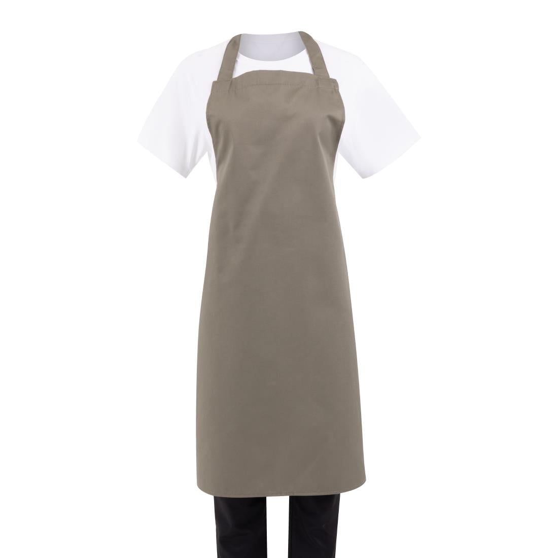 Tablier bavette Whites  olive — B427
