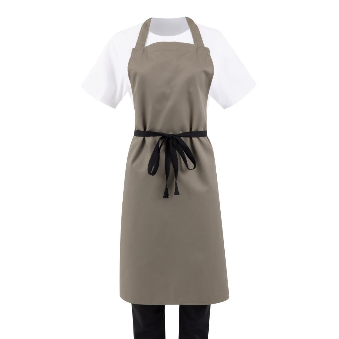 Tablier bavette Whites  olive — B427