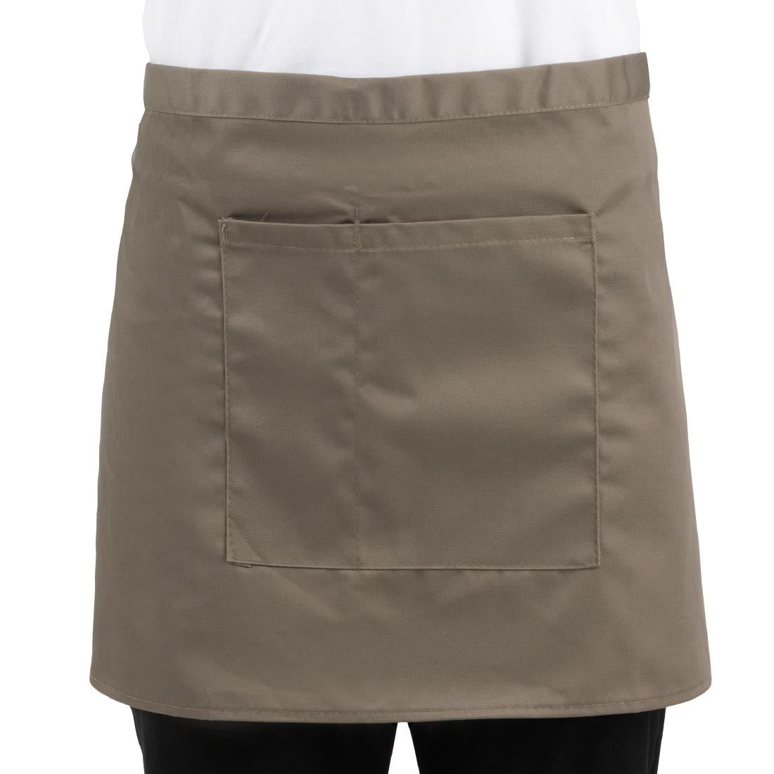 Tablier court Whites Bistro vert olive — B431