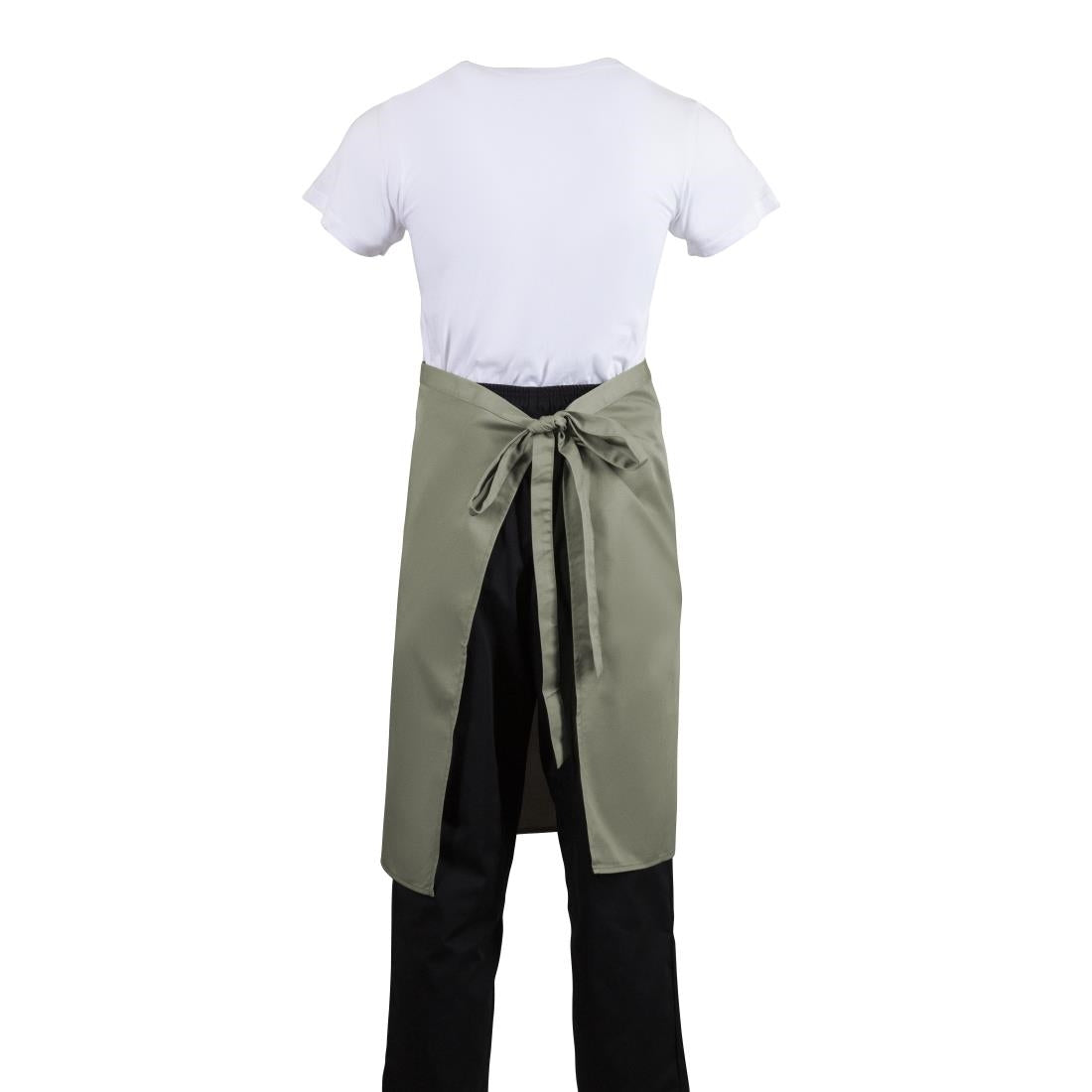 Tablier serveur Whites olive — B434