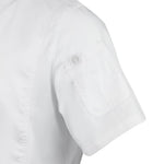 Veste de cuisine mixte Cool Vent Chef Works Urban Springfield blanche S — B471-S
