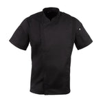 Veste de cuisine mixte Cool Vent Chef Works Urban Springfield noire L — B472-L