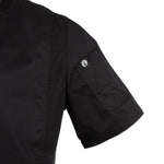 Veste de cuisine mixte Cool Vent Chef Works Urban Springfield noire S — B472-S