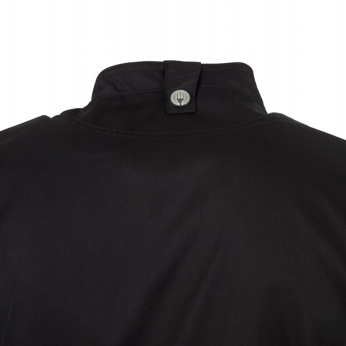 Veste de cuisine mixte Cool Vent Chef Works Urban Springfield noire L — B472-L