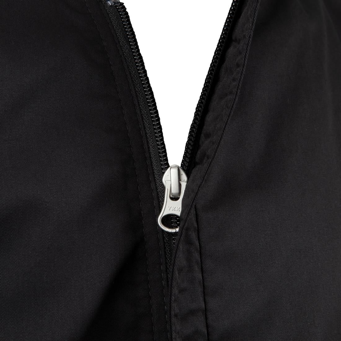 Veste de cuisine mixte Cool Vent Chef Works Urban Springfield noire L — B472-L