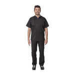 Veste de cuisine mixte Cool Vent Chef Works Urban Springfield noire S — B472-S