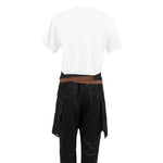 Tablier serveur court Chef Works Memphis noir — B587