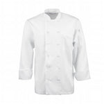 Veste de cuisine mixte blanche à manches longues Chef Works Calgary Cool Vents XL — B649-XL