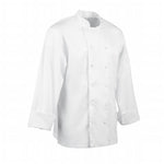 Veste de cuisine mixte blanche à manches longues Chef Works Calgary Cool Vents XL — B649-XL