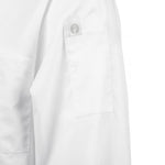 Veste de cuisine mixte blanche à manches longues Chef Works Calgary Cool Vents XL — B649-XL