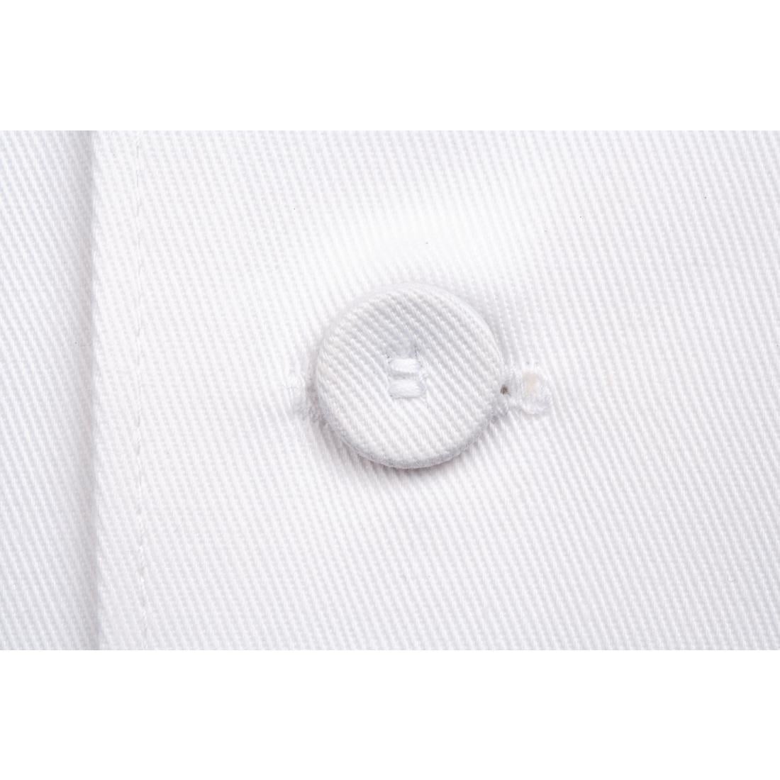 Veste de cuisine mixte blanche à manches longues Chef Works Calgary Cool Vents XL — B649-XL
