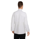 Veste de cuisine mixte blanche à manches longues Chef Works Calgary Cool Vents XL — B649-XL