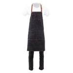Tablier bavette Memphis Chef Works indigo — B721