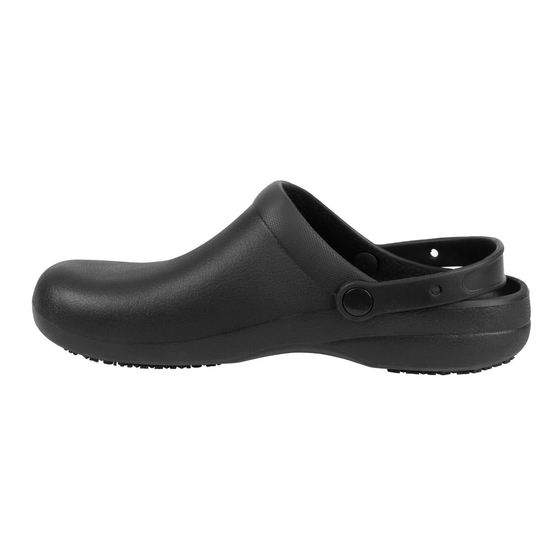 Nisbets Essentials Chefs Clog Black 3637 — B979-3637