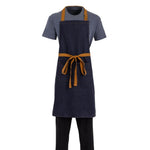 Tablier bavette Southside bleu denim  — B980