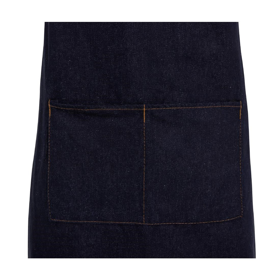Tablier bavette Southside bleu denim  — B980