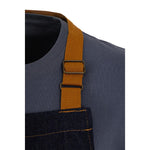 Tablier bavette Southside bleu denim  — B980