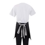 Tablier serveur court denim Southside noir 760mm — B995
