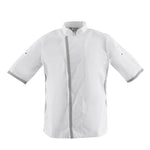 Veste de cuisine blanche à manches courtes Southside M — B998-M